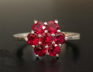 Anello Fiore di Gemme